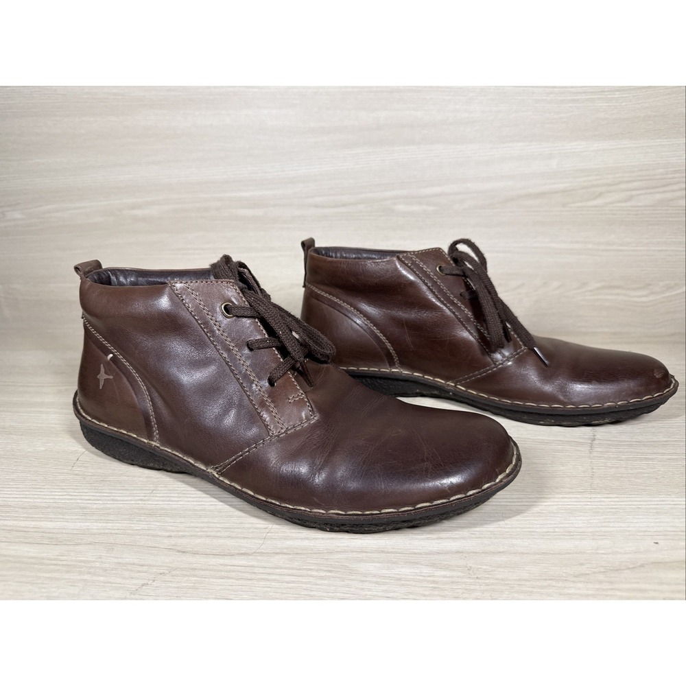PIKOLINOS Men's Size 43 US 10 Brown‎ Leather Desert BOOTS Comfort Dress Casual